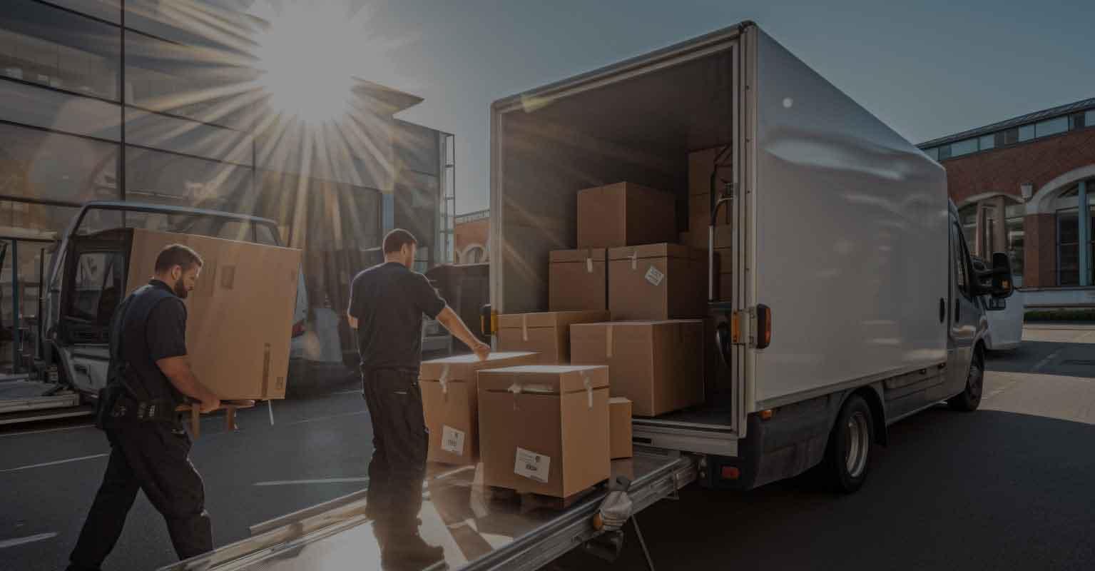 Family packing moving boxes before a local move in Clearwater