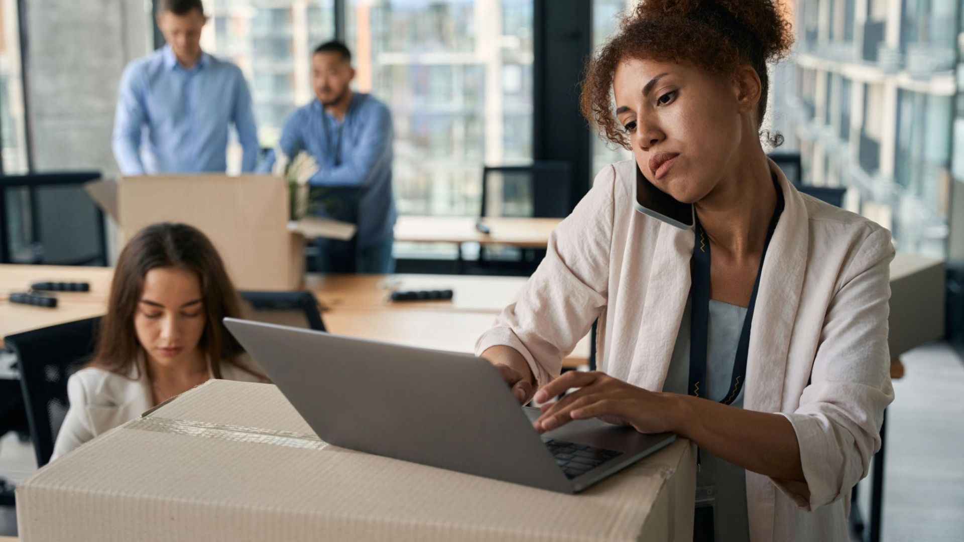Office moving checklist with relocation timeline and business planning documents