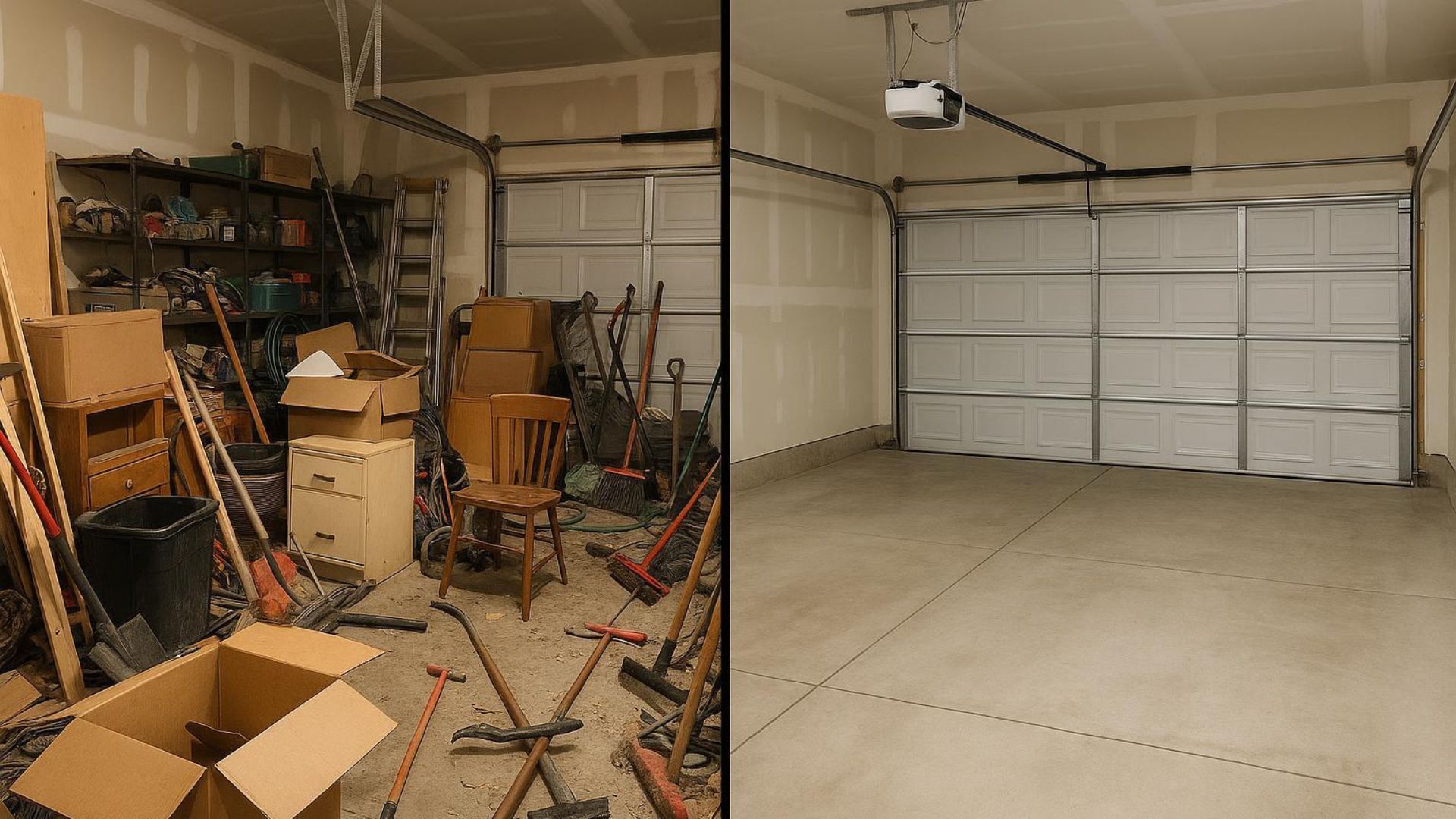 Professional movers using proper lifting techniques during junk removal